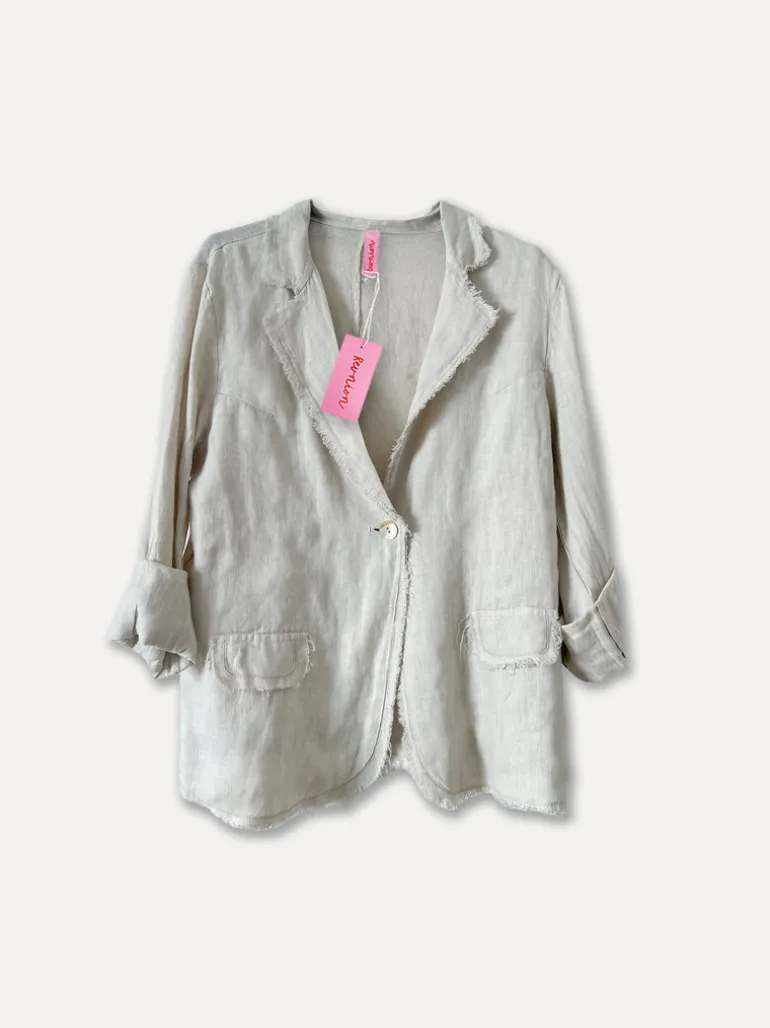 Hippilicious Blazer, Beige