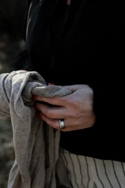 Jacky Linen Blouse, Black