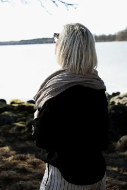 Jacky Linen Blouse, Black