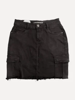 Jeans Mini Skirt F6689