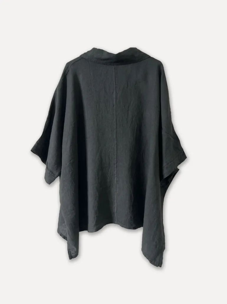 3268 Katy Blouse, Dark Grey