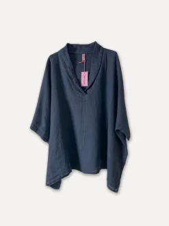 3268 Katy Blouse, Navy