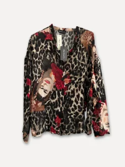 Khalo Flower Queen Blouse, Red