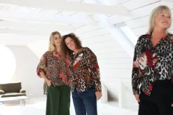 Khalo Flower Queen Blouse, Red