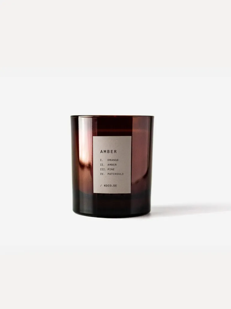 Koco Scented Candle, Amber