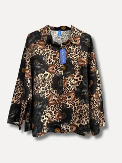 Leo Fiori Shirt, Black