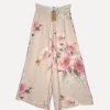 Linen Pants Flowery Attitude, Sand