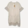 Lola Attitude Linen Dress, Beige