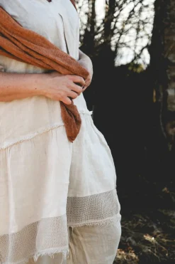 Lola Attitude Linen Dress, Beige