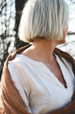 Lola Attitude Linen Dress, Beige