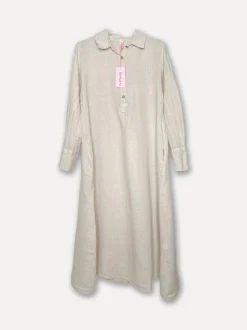 Maria City Swag Dress, Beige