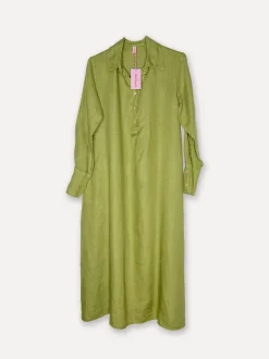 Maria City Swag Dress, Olive Green