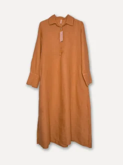 Maria City Swag Dress, Sepia Brown