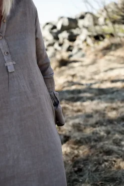 Maria City Swag Dress, Taupe