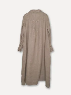 Maria City Swag Dress, Taupe