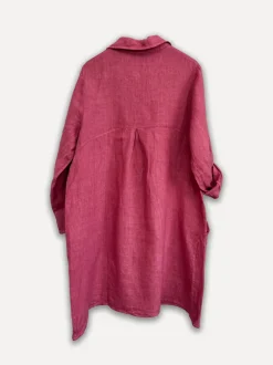 Maria Linen Shirt-Dress, Cipolla