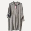 1351 Maria Shirt-Dress,Taupe