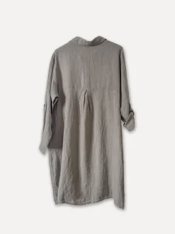 1351 Maria Shirt-Dress,Taupe