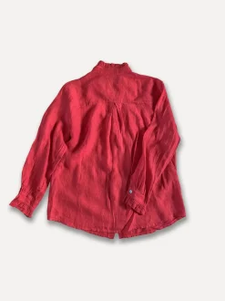 Marina Blouse, Pale Red