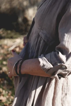 Milano Attitude Linen Coat, Taupe