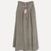Moo Linen Dressed Up Pants, Taupe