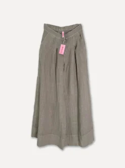 Moo Linen Dressed Up Pants, Taupe