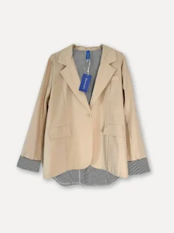 New Year Blazer, Beige