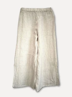 Nilla Linen Pants, Beige