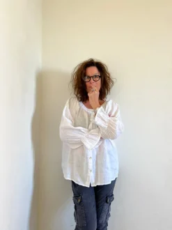 Ofelia Blouse, White