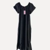 3429 Off-Shoulder Dress, Black