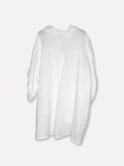 5443 Oversized Linen Shirt, White