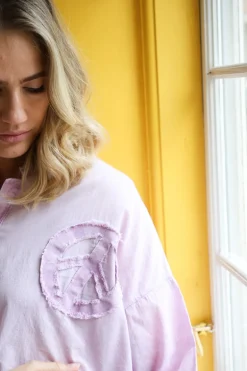 Peace Forever Shirt, Lilac