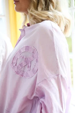 Peace Forever Shirt, Lilac