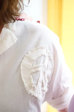 Peace Forever Shirt, Off White