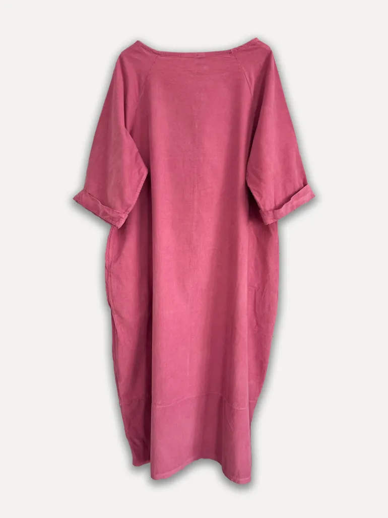 Perla Winter Cord Dress, Cipolla