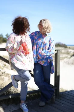 Rimini Viscose Oversize Blouse, Off White