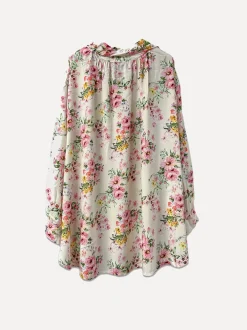 Rimini Viscose Oversize Blouse, Off White