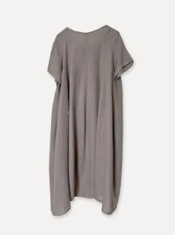 Rosa Wild Attitude Linen Dress, Taupe
