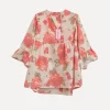 Rosyposy Love Blouse, Beige/Coral