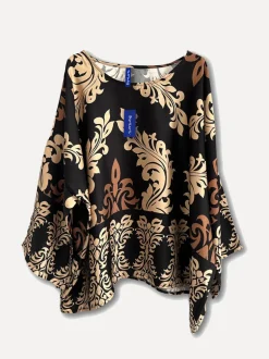 Secret Elegance Blouse, Black