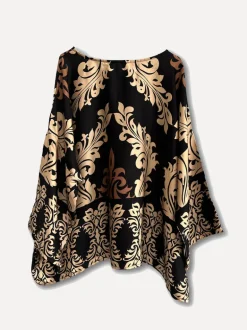 Secret Elegance Blouse, Black