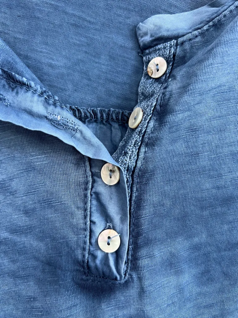 Secret Lace Shirt, Navy