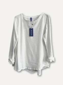 Secret Lace Shirt, White