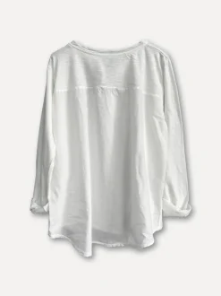 Secret Lace Shirt, White