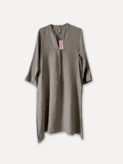 7023 Short Dress, Taupe