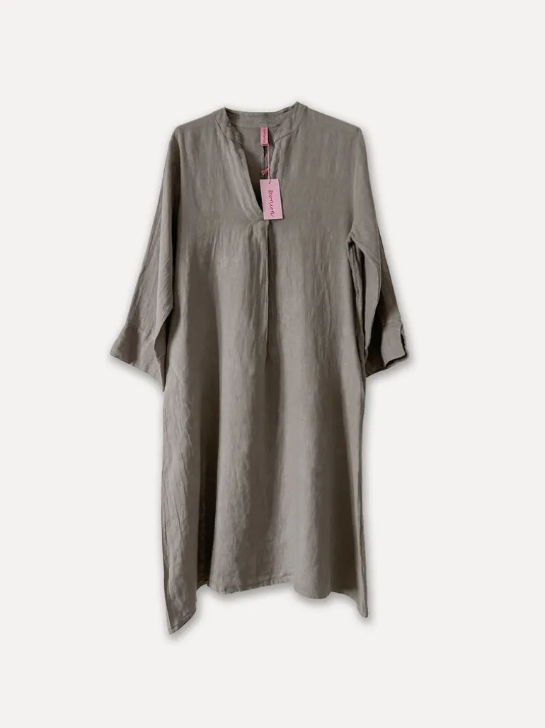 7023 Short Dress, Taupe