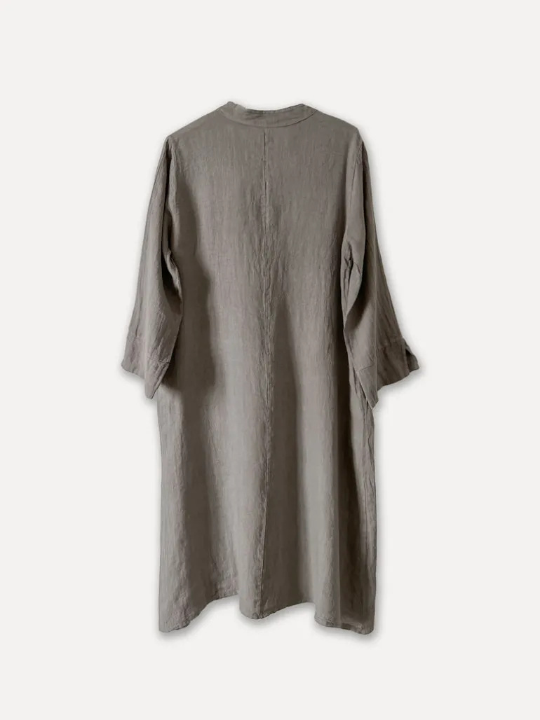 7023 Short Dress, Taupe