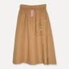 6234 Skirt, Castagno