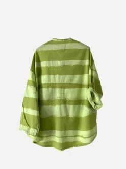 Striped Sunshine Shirt, Green/Olive