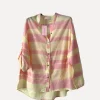 Striped Sunshine Shirt, Lemon/Pink
